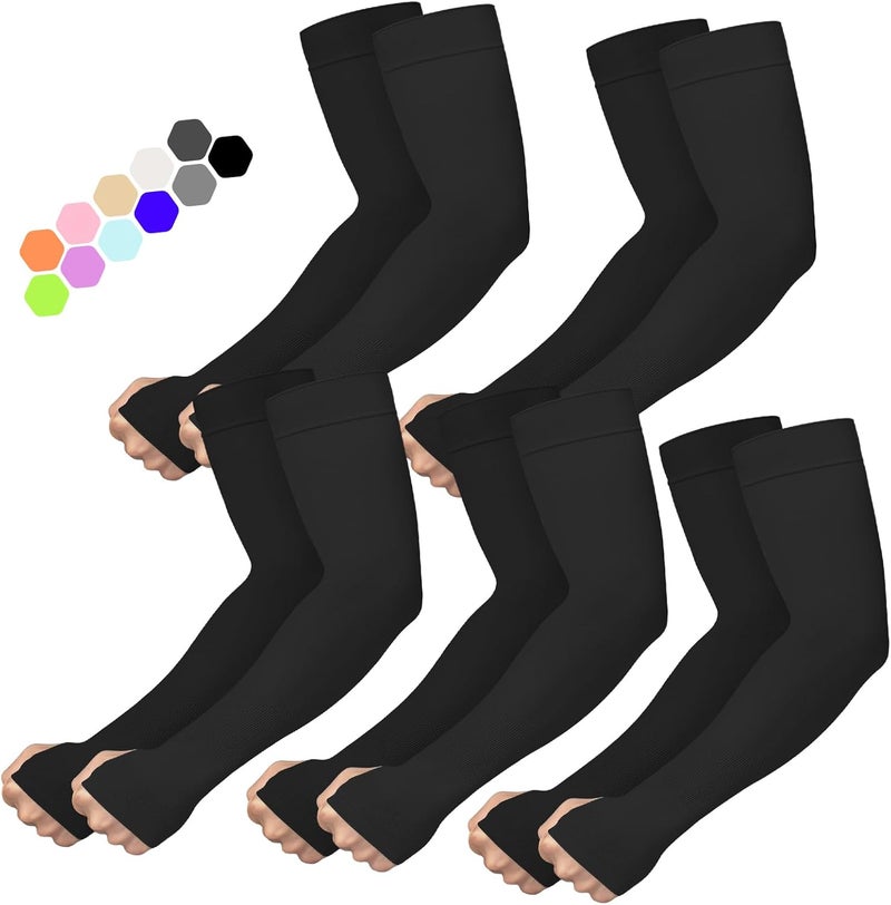 Outivity Arm Sleeves for Men Women Upf 50 Compression Arm Sleeve for UV Blocking Protection - Image 1